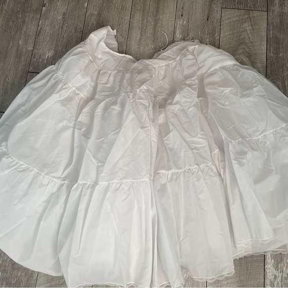 Size 18 white wedding dress. Comes with the train and petticoat. $1200 OBO - Picture 4 of 11
